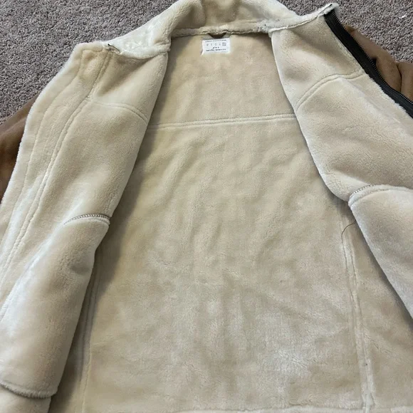 Urban Outfitters Brown Shearling Jacket - Picture 6 of 7